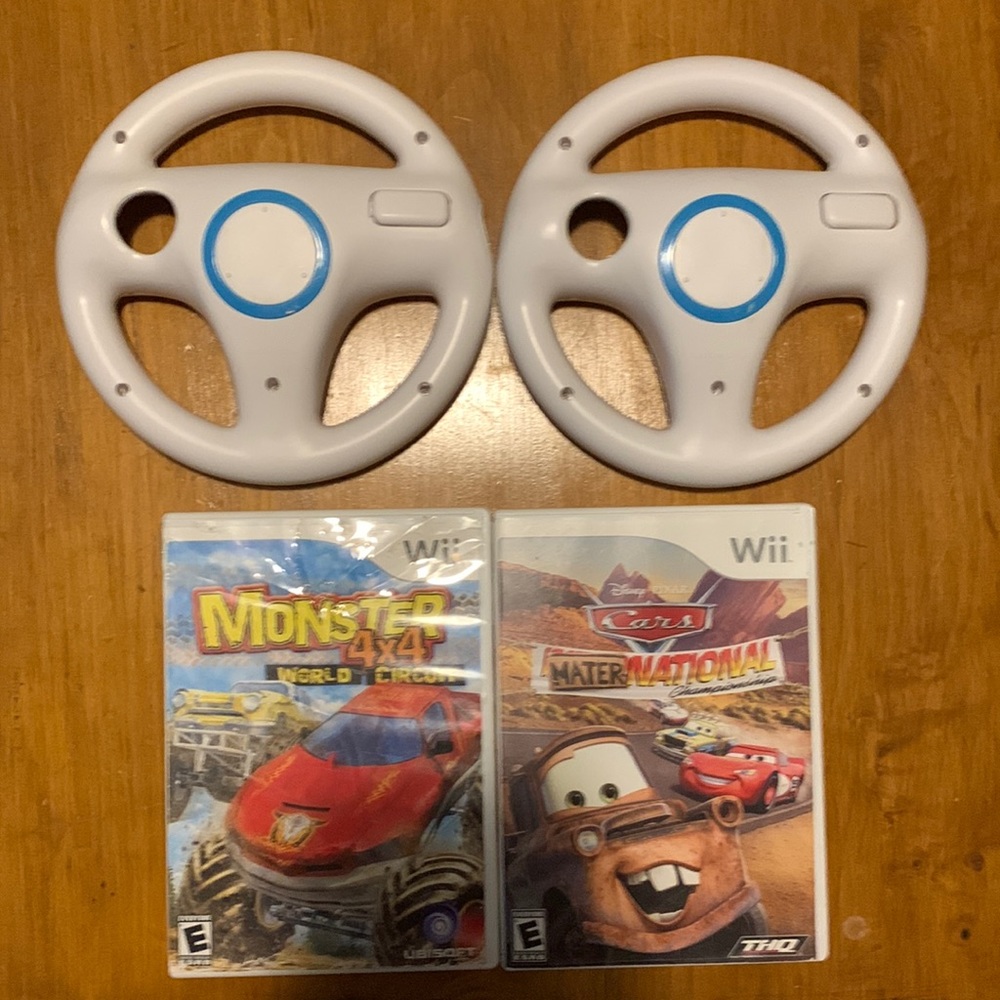 Wii steering wheels and racing games